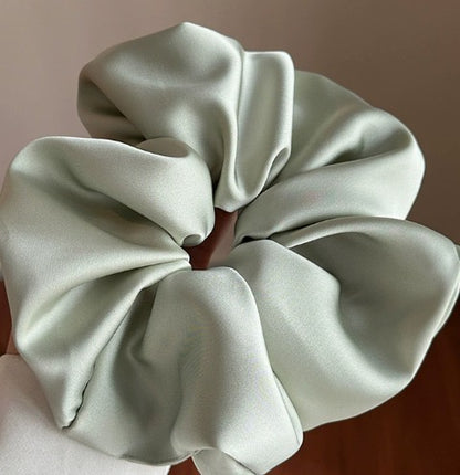 Silk scrunchie