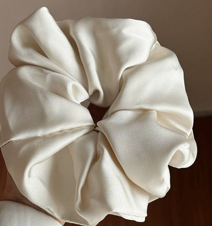 Silk scrunchie